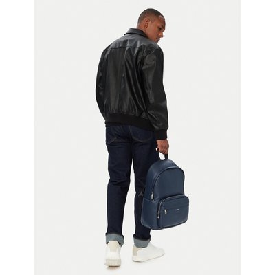 Reiserucksack Calvin Klein Raised Round Backpack LV04D3155G Dunkelblau