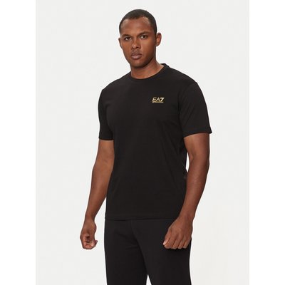 EA7 Emporio Armani T-Shirt 8NPT25 PJVPZ 0208 Schwarz Regular Fit