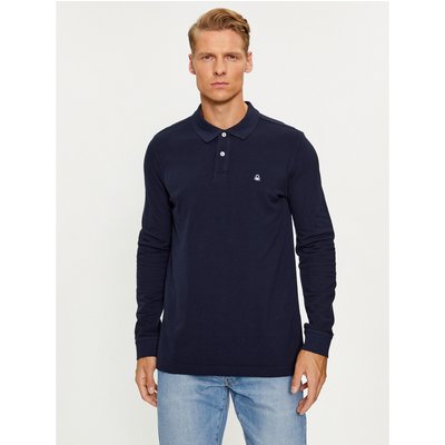 United Colors Of Benetton Poloshirt 3089J3204 Dunkelblau Regular Fit