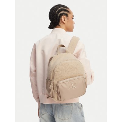 Rucksack Calvin Klein Teddy Medium Backpack IU0IU00650 Beige