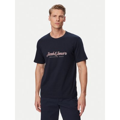 Jack & Jones T-Shirt Montauk Type 12290887 Blau Regular Fit