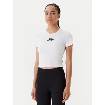 HUGO T-Shirt Delanor_2 50539132 Weiß Slim Fit