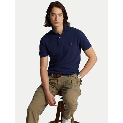 Polo Ralph Lauren Poloshirt Core Replen 710795080 Dunkelblau Slim Fit