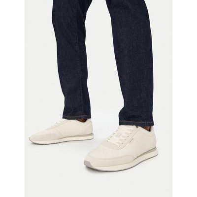 Sneakers Calvin Klein Retro Runner Ripstop Aop Ny HM0HM02140 Écru