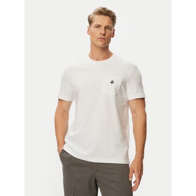 Beverly Hills Polo Club T-Shirt P-SS26M-TS414000 Weiß Regular Fit