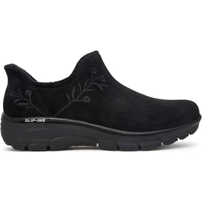 Halbschuhe Skechers Easy Going - Floral Moment 169157 Schwarz