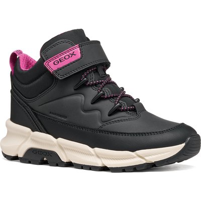 Schnürschuhe Geox J Flexyper Plus Girl B Abx J66NGD 0MEFU C0922 M Schwarz