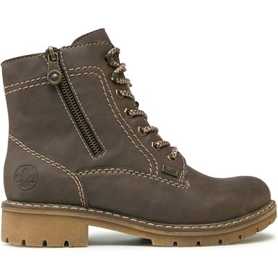 Schnürstiefeletten Rieker Y9134-25 Braun