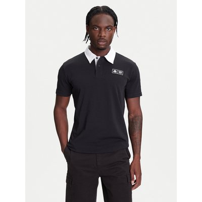 Kappa Poloshirt Authentic Nilde 351R2IW Schwarz Regular Fit