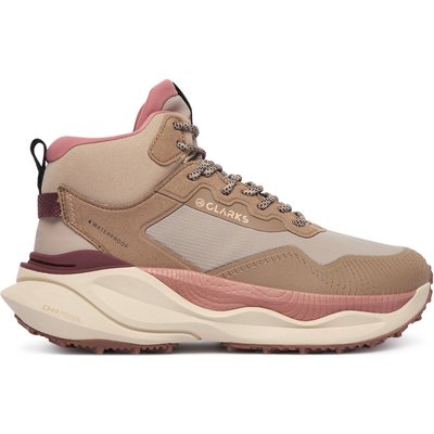 Trekkingschuhe Clarks PaceTrailBTWP 26329567 Hellgrau