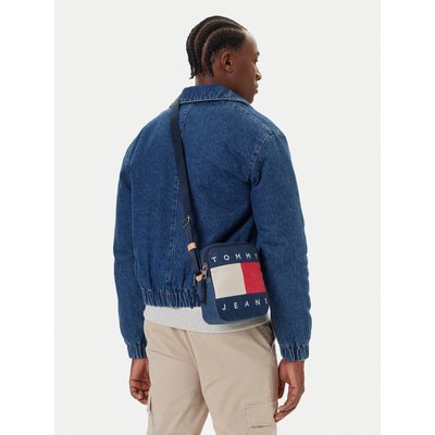 Umhängetasche Tommy Jeans Tjm Archive Denim Reporter AM0AM13814 Blau
