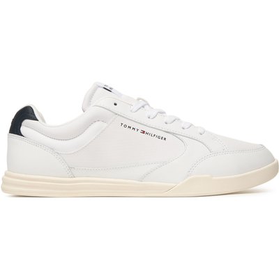 Sneakers Tommy Hilfiger Lo Pro Cupsole Perf Leather FM0FM05944 Weiß