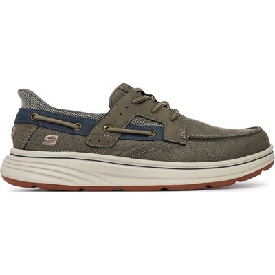 Halbschuhe Skechers Slip-ins Relaxed Fit: Troutt - Davey 205599/GRY Grau