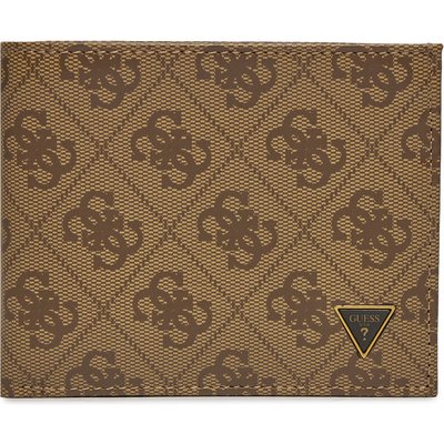 Geldbörse Guess Vezzola Leather Slg SMVELE LEA20 Braun