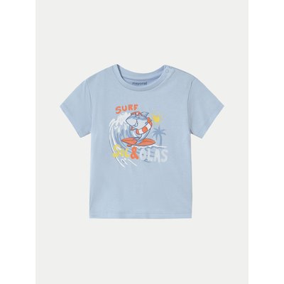 Mayoral T-Shirt 1065 Himmelblau Regular Fit