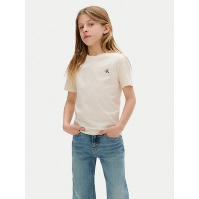 Calvin Klein Jeans T-Shirt-Set Monologo IB0IB01093 M Beige Regular Fit