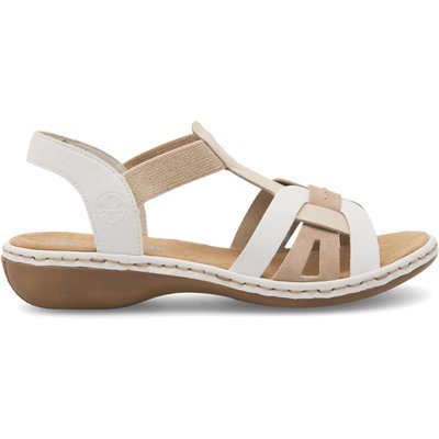 Sandalen Rieker 65918-81 Beige