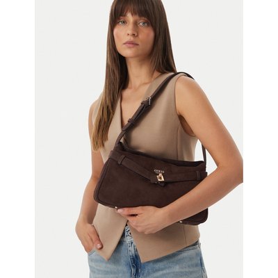 Handtasche Guess Ella HWSG97 54180 Dunkelbraun