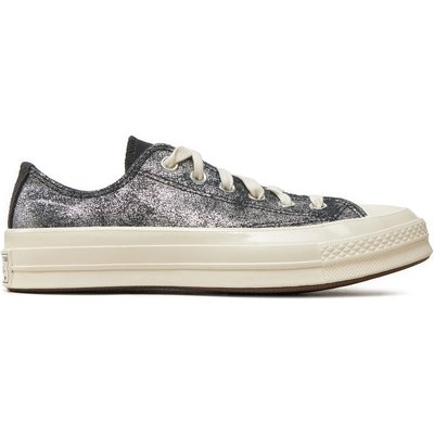 Sneakers aus Stoff Converse Chuck 70 Suede Shimmer Ox A10379C Grau