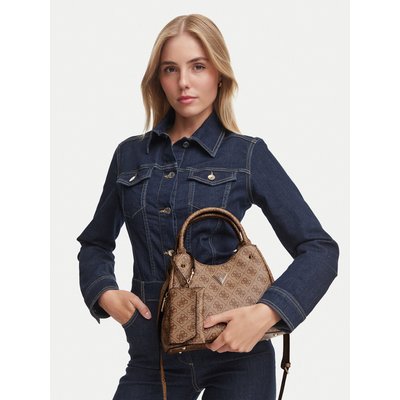 Handtasche Guess Lorella HWSG24 84220 Dunkelbeige
