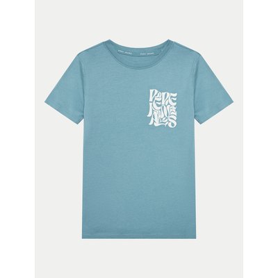 Pepe Jeans T-Shirt Raidan PB503847 Blau Regular Fit
