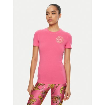 Versace Jeans Couture T-Shirt 78HAHT00 Rosa Regular Fit