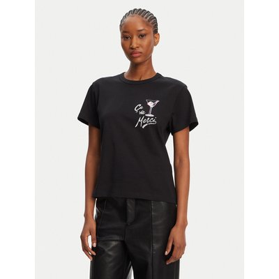 HUGO T-Shirt Destrel_2 50544897 Schwarz Loose Fit
