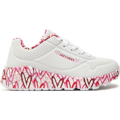Sneakers Skechers Uno Lite Lovely Luv 314976L/WRPK Weiß