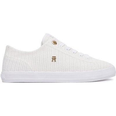Sneakers aus Stoff Tommy Hilfiger FW0FW09171 Weiß