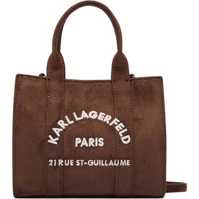Handtasche KARL LAGERFELD B4W30374 Dunkelbraun