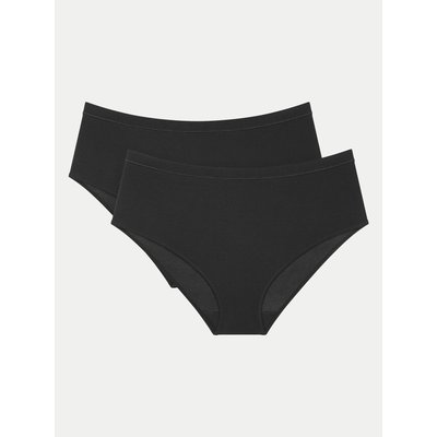 Triumph Klassische Pantys mit hohem Bund-Set Sense Of Modal 10224762 Schwarz