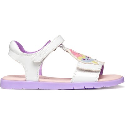 Sandalen Geox J Sandal Joyfoot Gir J65P1C 000HH C0761 D Weiß