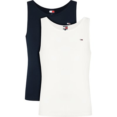 Tommy Jeans Tanktop-Set DM0DM20769 Bunt Slim Fit