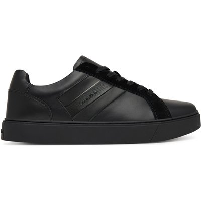 Sneakers Calvin Klein Classic Cupsole Laceup Tape Lth2 YM0YM01448 Schwarz