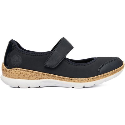 Halbschuhe Rieker N42B0-14 Dunkelblau