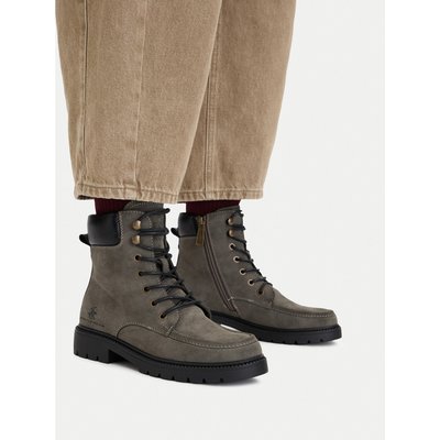 Schnürschuhe Beverly Hills Polo Club CWB-WS6719-06 Dunkelgrün