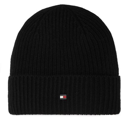 Mütze Tommy Hilfiger Th Flag AM0AM14535 Schwarz