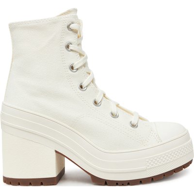 Schnürschuhe Converse Chuck 70 De Luxe Heel A05348C Écru