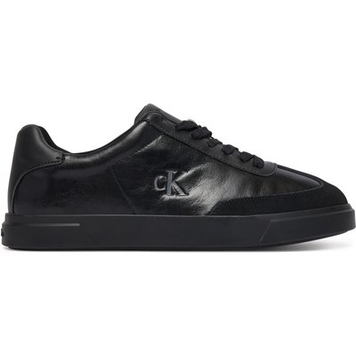 Sneakers Calvin Klein Low Pro Cups Wingt Text Lth Sue HW0HW03226 Schwarz