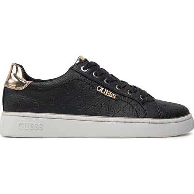 Sneakers Guess Beckie/Active Lady/Leather Lik FL5BEK FAL12 Schwarz