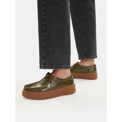 Halbschuhe Clarks Torhill Bee 26186668 Grün