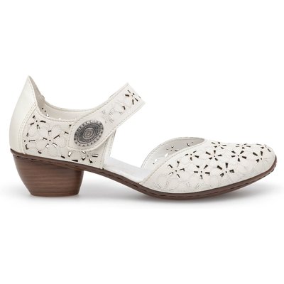 Halbschuhe Rieker 43786-80 Weiß