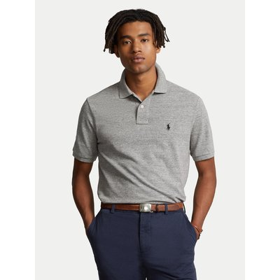 Polo Ralph Lauren Poloshirt 710666998006 Grau Custom Slim Fit