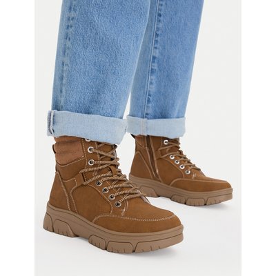 Schnürschuhe Go Soft CEO-WS6800-01 Hellbraun