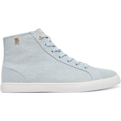 Sneakers Tommy Hilfiger Th Chic Low Profile Mid Cut FW0FW09356 Himmelblau