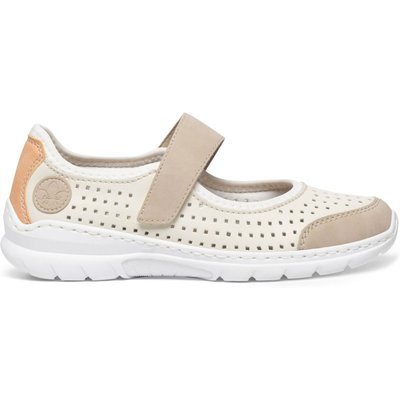 Halbschuhe Rieker L32B5-81 Weiß