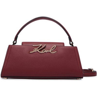 Handtasche KARL LAGERFELD B4W30207 Dunkelrot