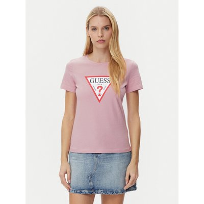 Guess T-Shirt W1YI1B I3Z14 Violett Regular Fit