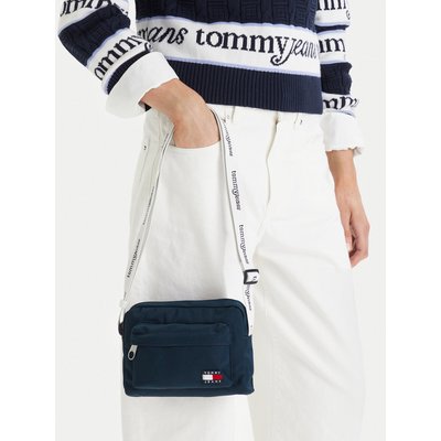 Handtasche Tommy Jeans Tjw Ess Daily Crossover AW0AW18462 Dunkelblau