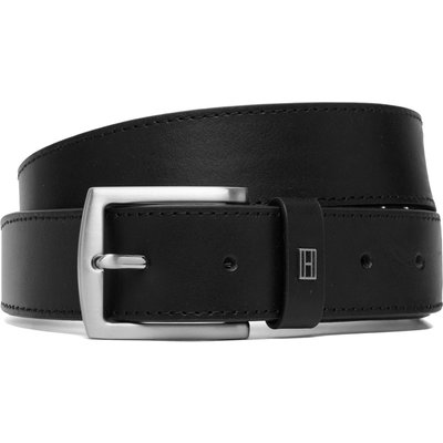 Gürtel Tommy Hilfiger Denton Square Buckle Leather Belt AM0AM14188 Schwarz